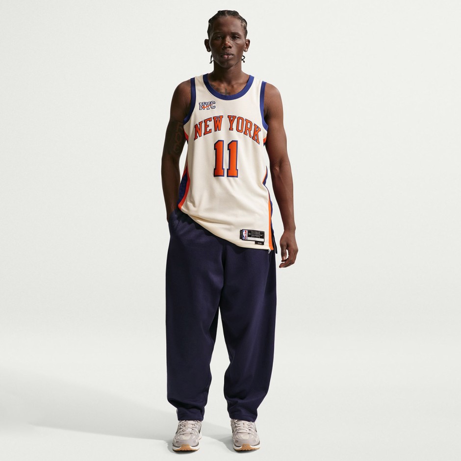 Ανδρική Εμφάνιση NBA Λευκή - Nike Jalen Brunson New York Knicks City Edition 2025/26