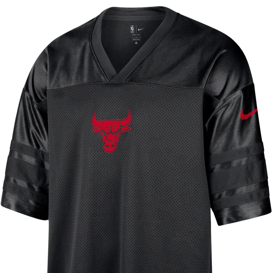 NBA Men's Jersey Black - Nike Chicago Bulls Courtside