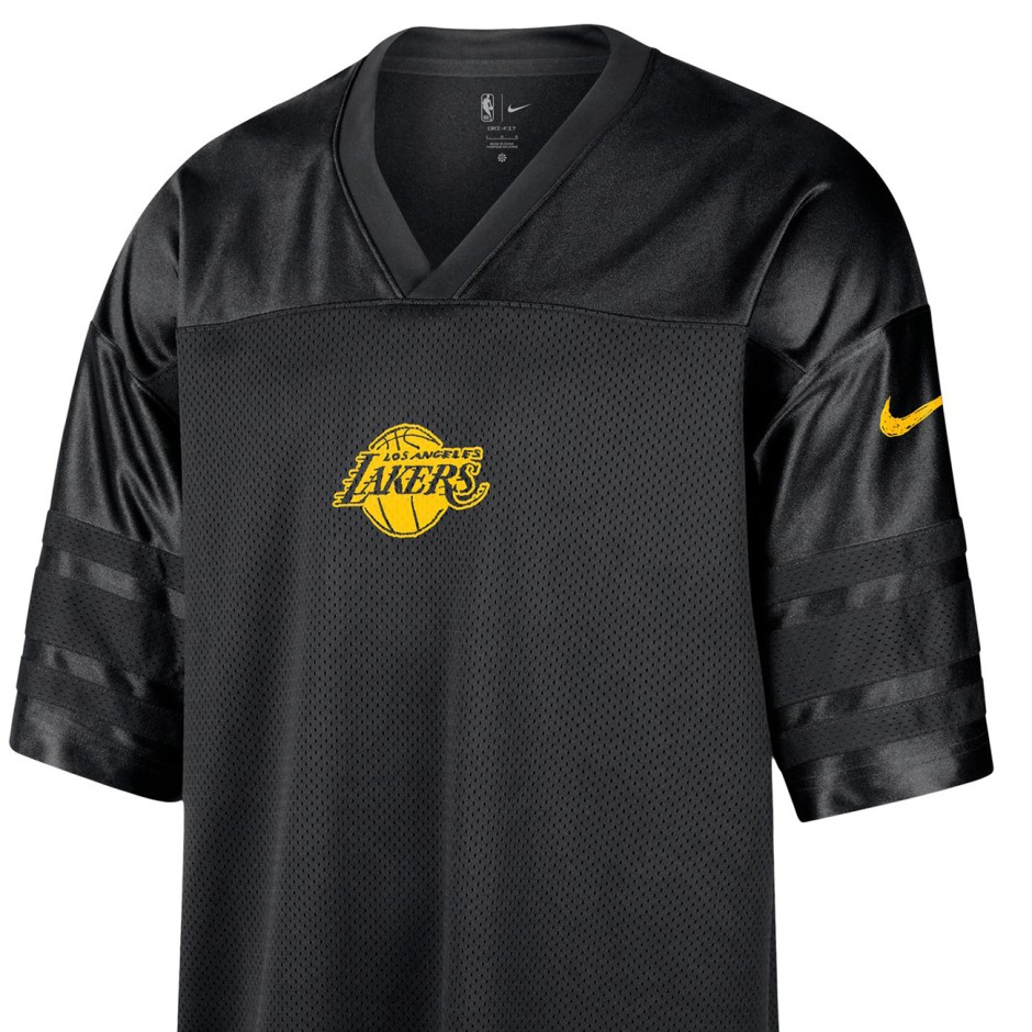 Ανδρική Φανέλα NBA Μαύρη - Nike Los Angeles Lakers Courtside
