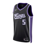 Ανδρική Εμφάνιση NBA Μαύρη - Nike Sacramento Kings 2023/24 Icon Edition Εικόνα 
