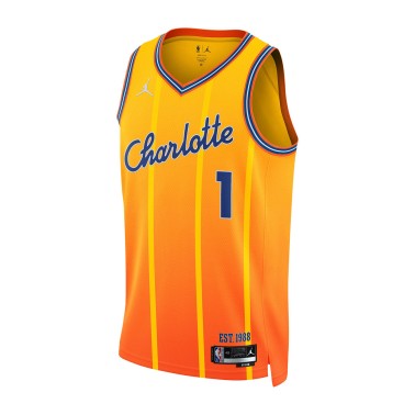 Ανδρική Εμφάνιση NBA Πορτοκαλί - Nike LaMelo Ball Charlotte Hornets City Edition 2025/26