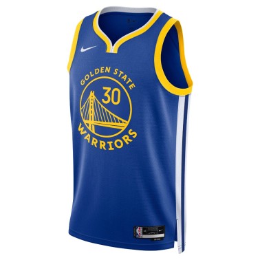 Ανδρική Φανέλα Μπάσκετ NIKE GSW MNK DF SWGMN JSY ICN 22 Μπλε DN2005-401 