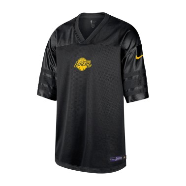 Ανδρική Φανέλα NBA Μαύρη - Nike Los Angeles Lakers Courtside