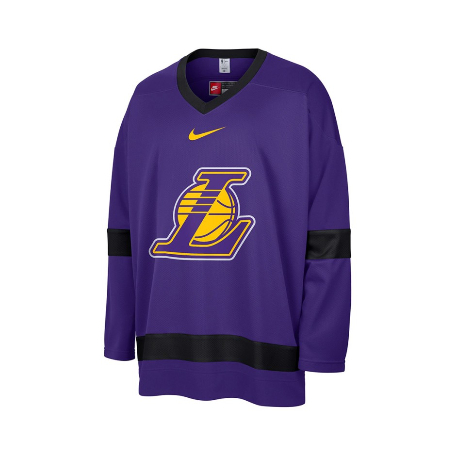 NIKE LAL MNK HOCKEY JSY CTS FZ7477-504 Purple