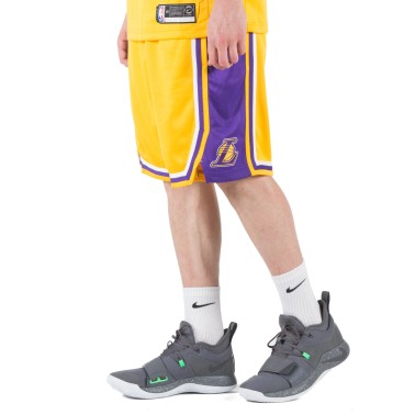 Ανδρικό Σορτς NBA Κίτρινο - Nike Los Angeles Lakers Icon Edition Swingman