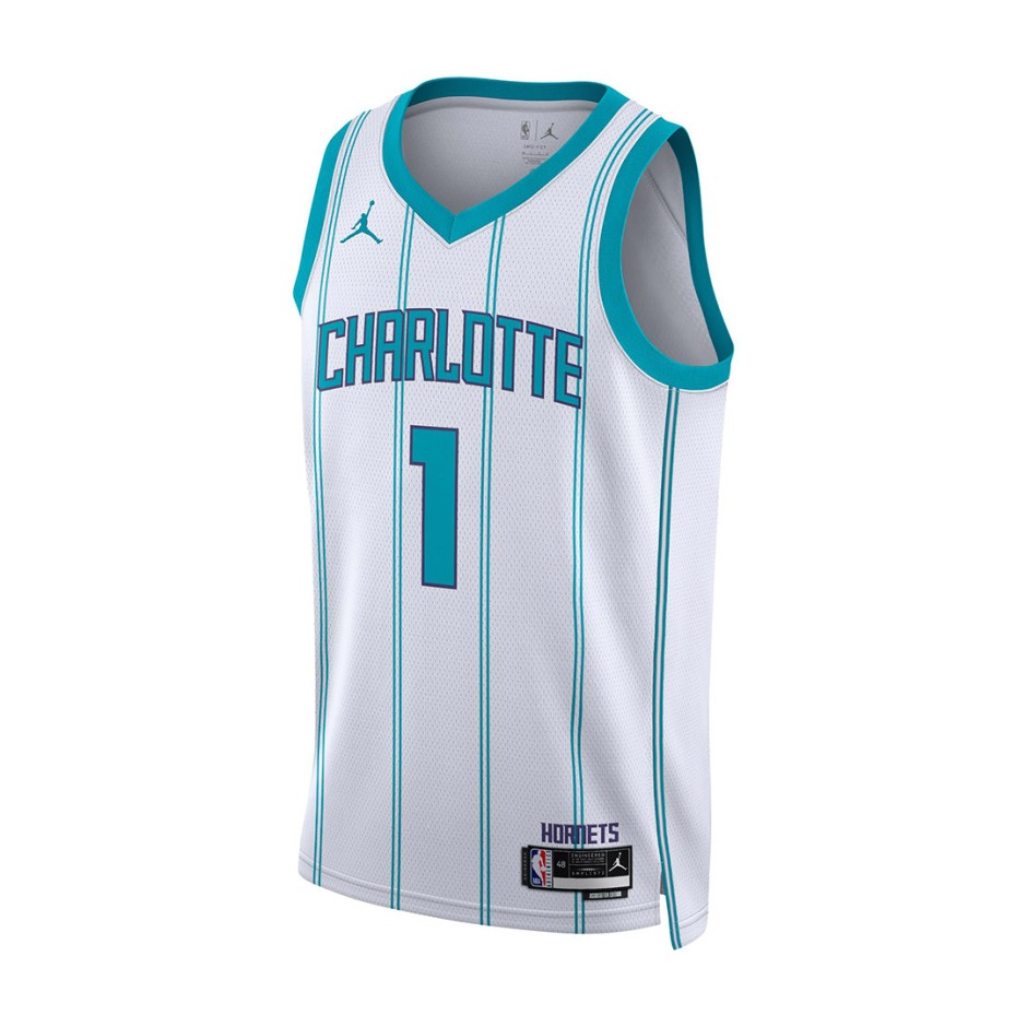 Ανδρική Εμφάνιση NBA Λευκή - Jordan Charlotte Hornets Association Edition 2022/23