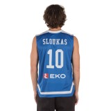 GSA GAME SHIRT HELLAS BASKETBALL SLOUKAS 17-17080 Μπλε Εικόνα 0