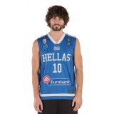 GSA GAME SHIRT HELLAS BASKETBALL SLOUKAS 17-17080 Μπλε Εικόνα 
