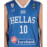 GSA GAME SHIRT HELLAS BASKETBALL SLOUKAS 17-17080 Μπλε Εικόνα 1