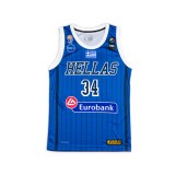 GSA GAME SHIRT ANNIVERSARY UNIFORM-34 GIANNIS ANTETOKOUNMPO 17-91067-ROYAL Royal Blue Image 