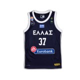 GSA GAME SHIRT OFFICIAL UNIFORM-37 KOSTAS ANTETOKOUNMPO 17-91065-INK Blue Image 