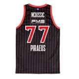 GSA MEN OFFICIAL JERSEY MCKISSIC OLYMPIACOS B.C. 17-471201-BLACK Black Image 0