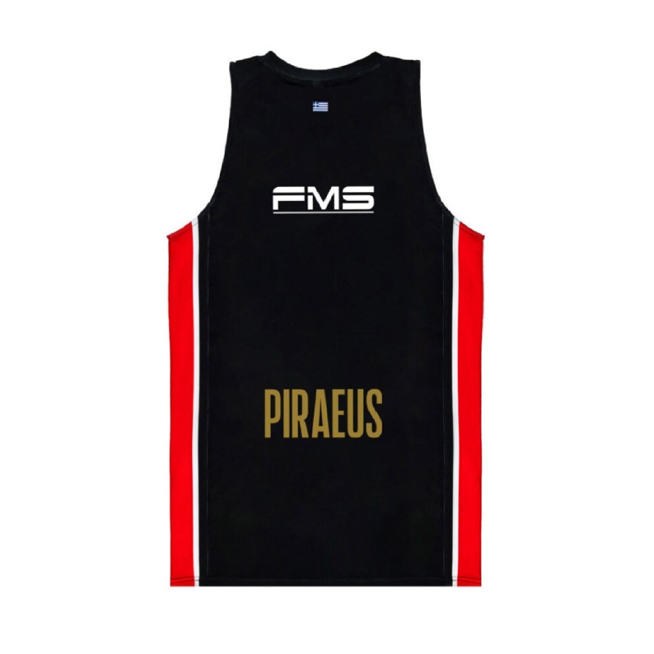 GSA OFFICIAL JERSEY OLYMPIACOS TYPE C. 1747144-JET BLACK Black