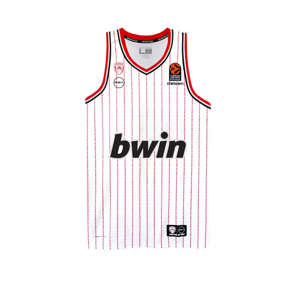 GSA OFFICIAL JERSEY OLYMPIACOS TYPE B. 1747143-STAR WHITE White