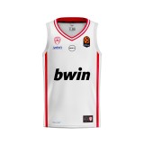 Επίσημη Ανδρική Εμφάνιση Μπάσκετ Λευκή - GSA Olympiacos B.C. Away Jersey Εικόνα 
