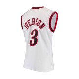 Ανδρική Εμφάνιση NBA Λευκή - Mitchell & Ness Philadelphia 76ers Allen Iverson Εικόνα 0