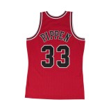Ανδρική Εμφάνιση NBA Κόκκινη - Mitchell & Chicago Bulls Scottie Pippen Εικόνα 0