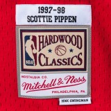 Ανδρική Εμφάνιση NBA Κόκκινη - Mitchell & Chicago Bulls Scottie Pippen Εικόνα 1