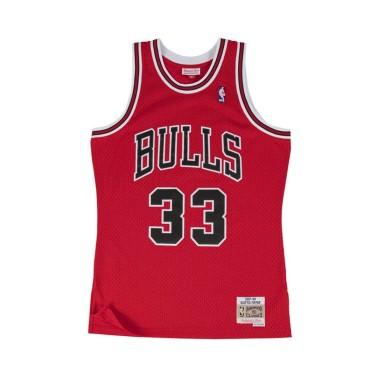 MITCHELL & NESS CHICAGO BULLS-SCOTTIE PIPPEN SMJYGS18153-SCARLET Red