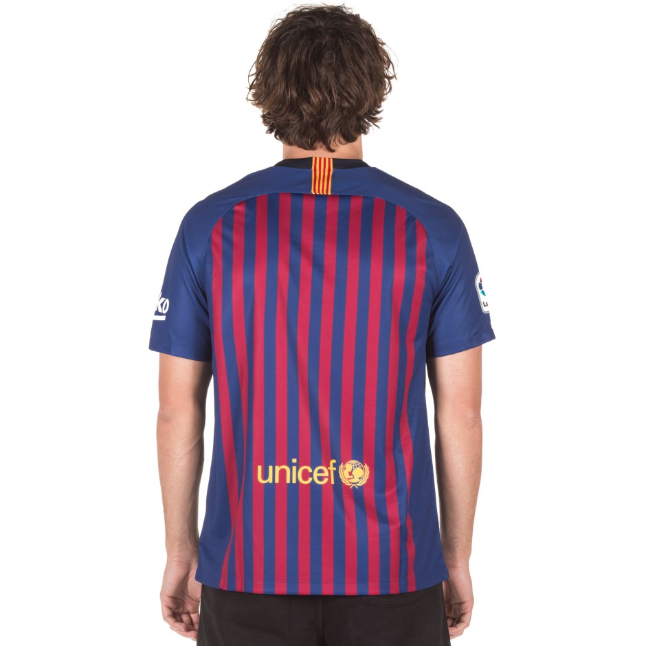 NIKE FCB M NK BRT STAD JSY SS HM 894430-456 Royal Blue