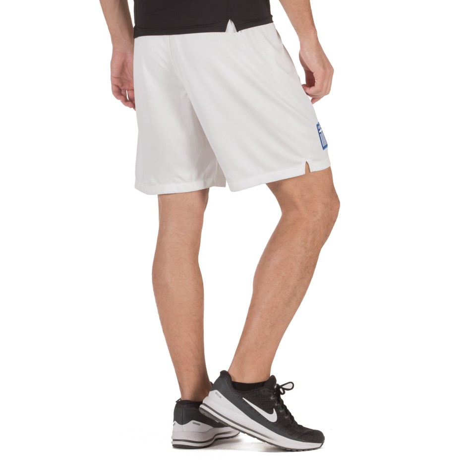 NIKE BREATHE GREECE STADIUM HOME SHORTS 893934-100 White