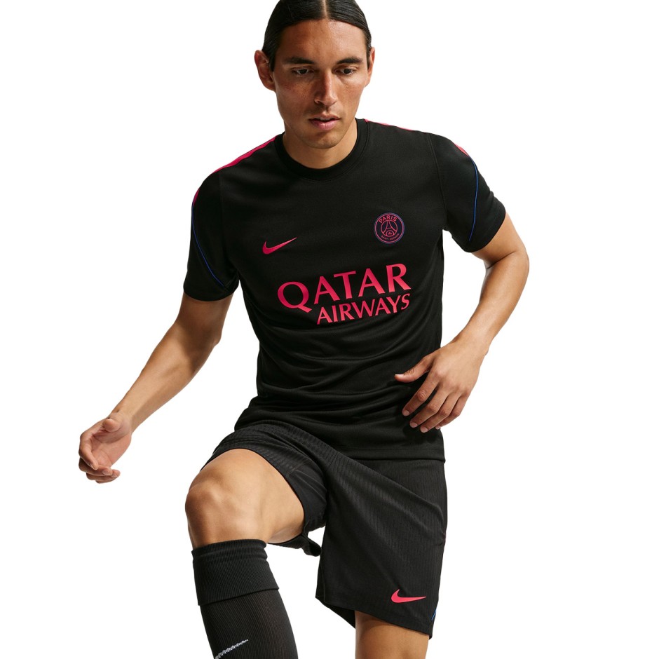 Ανδρική Εμφάνιση Ποδοσφαίρου Μαύρη - Nike Paris Saint-Germain Strike