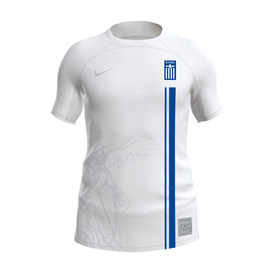 NIKE HELLAS HOME JERSEY EDR0889-100 White