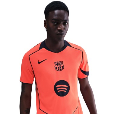 Ανδρική Εμφάνιση Ποδοσφαίρου Πορτοκαλί - Nike FC Barcelona 2025/26 Stadium Third