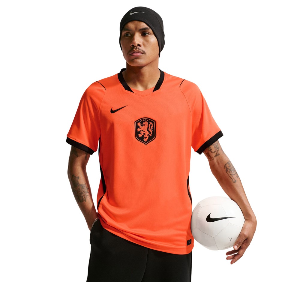 Ανδρική Εμφάνιση Ποδοσφαίρου Πορτοκαλί - Nike Netherlands 2026 Stadium Home