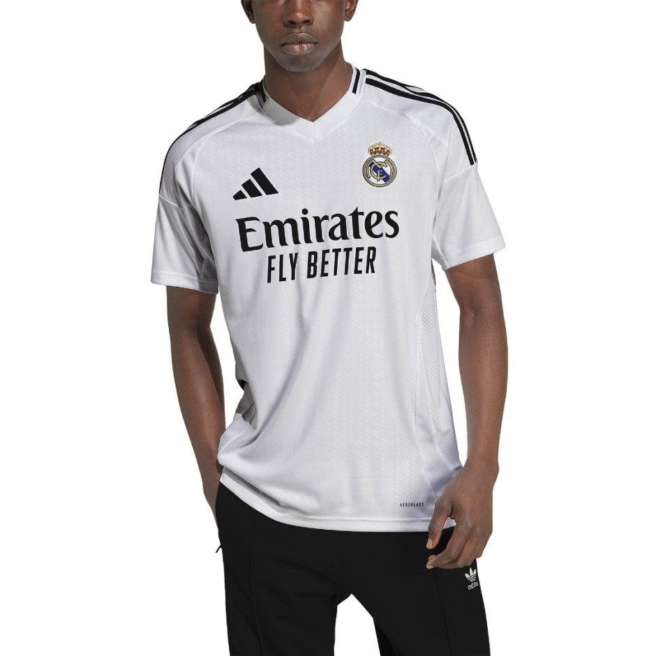 Ανδρική Εμφάνιση Ποδοσφαίρου Λευκή - adidas Performance Real Madrid 24/25 Home Jersey