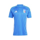 Ανδρική Εμφάνιση Ποδοσφαίρου Μπλε - adidas Performance Italy 24 Home Jersey Εικόνα 4