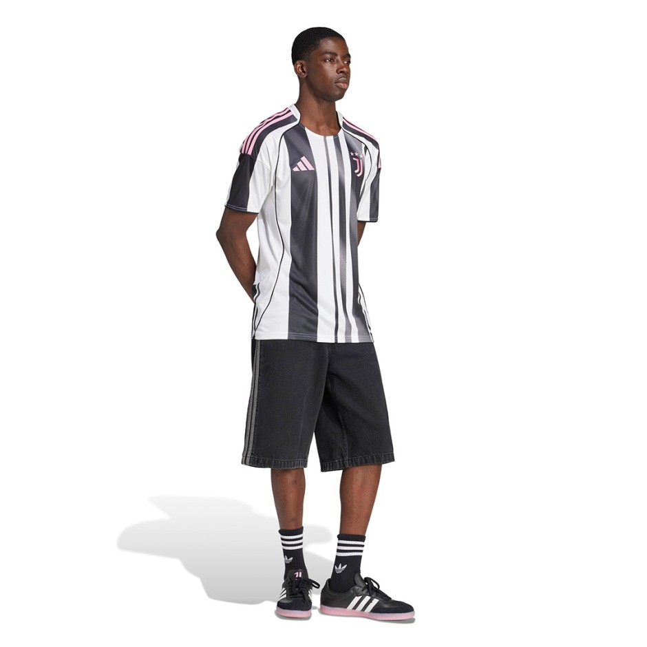 Ανδρική Εμφάνιση Ποδοσφαίρου Λευκή-Μαύρη - adidas Performance Juventus 25/26 Home Jersey