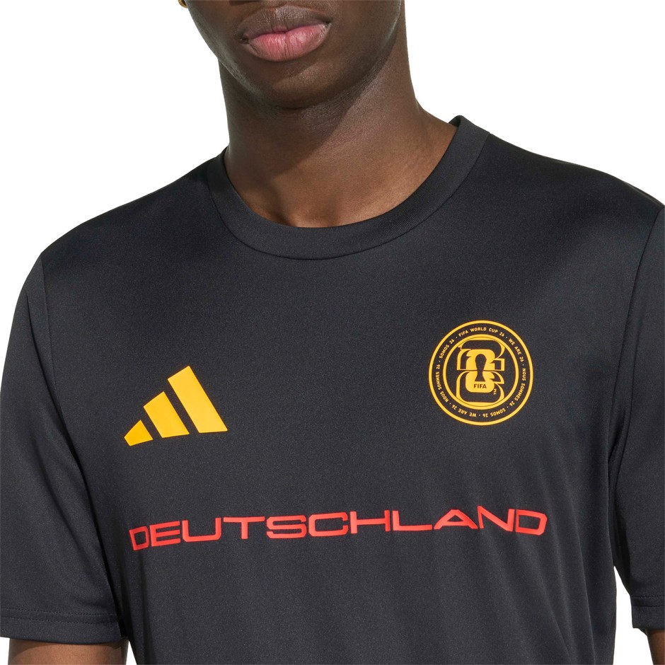 Men's Football Jersey Black - adidas Performance FIFA World Cup 2026 Germany 