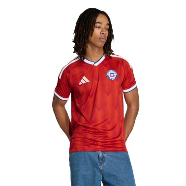 Men's Football Jersey Red - adidas Performance Chile 26 Home Jersey