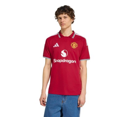Ανδρική Εμφάνιση Ποδοσφαίρου Κόκκινη - adidas Performance Manchester United 26/27 Home Jersey