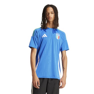 Ανδρική Εμφάνιση Ποδοσφαίρου Μπλε - adidas Performance Italy 24 Home Jersey