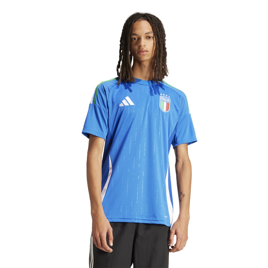 Ανδρική Εμφάνιση Ποδοσφαίρου Μπλε - adidas Performance Italy 24 Home Jersey