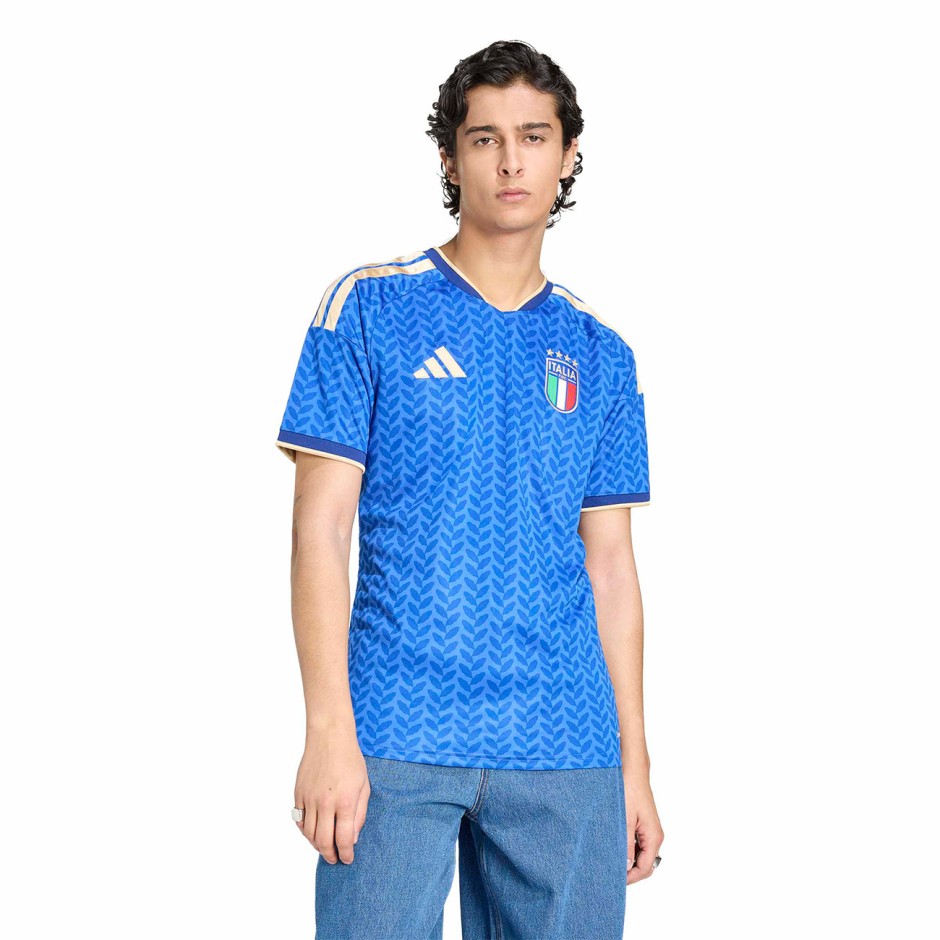 Ανδρική Εμφάνιση Ποδοσφαίρου Μπλε - adidas Performance Italy 26 Home Jersey
