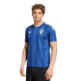 Ανδρική Εμφάνιση Ποδοσφαίρου Μπλε - adidas Performance Sweden 26 Away Jersey Εικόνα 