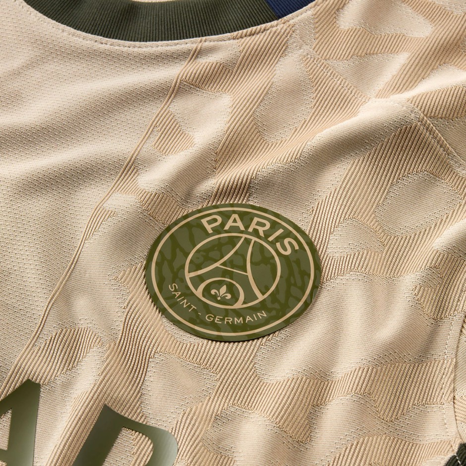 Ανδρική Εμφάνιση Ποδοσφαίρου Μπεζ - Jordan Paris Saint-Germain 2023/24 Stadium Fourth