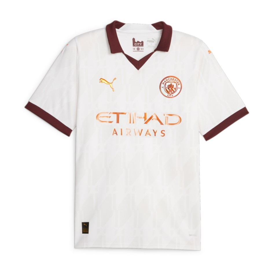 PUMA MCFC AWAY JERSEY REPLICA 770449-02 White