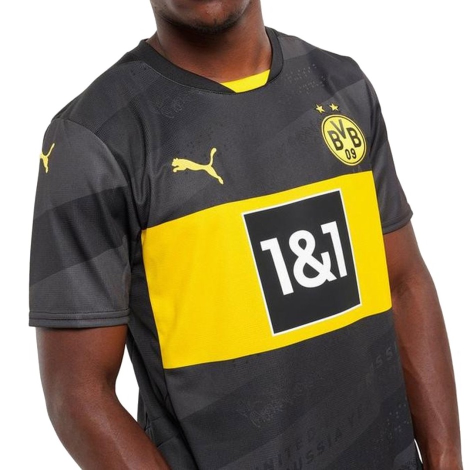 Ανδρική Εμφάνιση Ποδοσφαίρου Κίτρινη - Puma Borussia Dortmund 24/25 Away Jersey