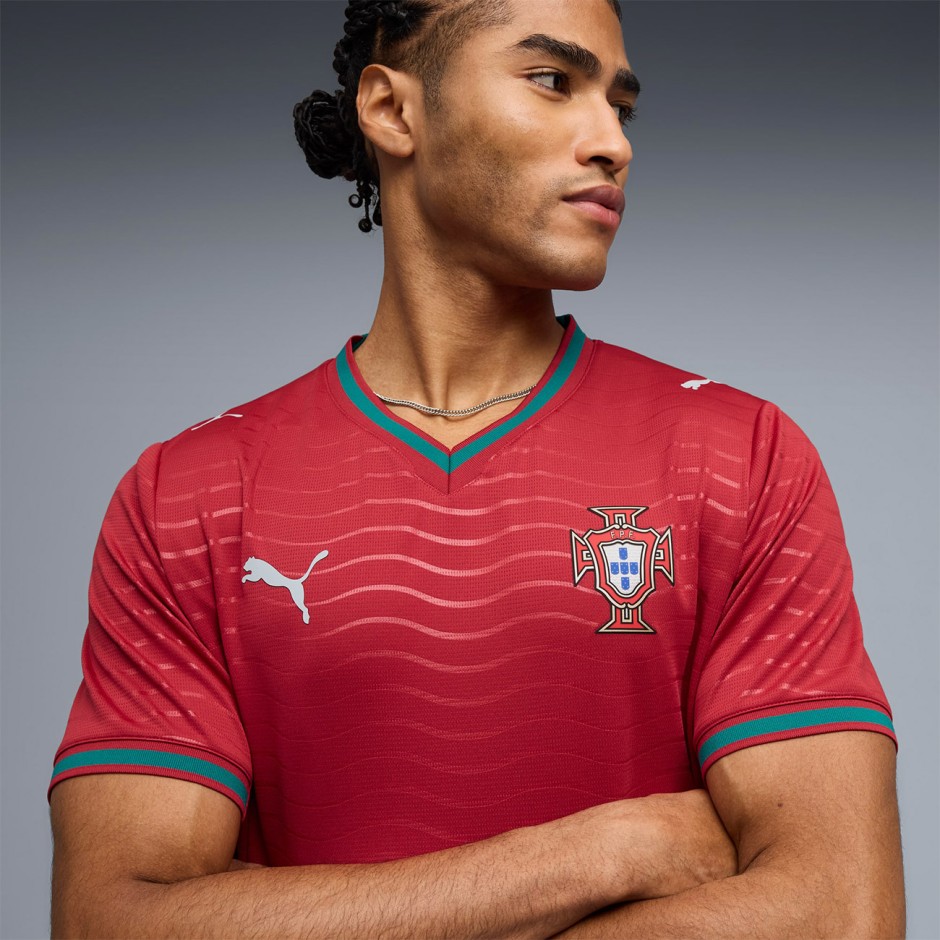 Ανδρική Εμφάνιση Ποδοσφαίρου Κόκκινη - PUMA Portugal 2026 Home Jersey