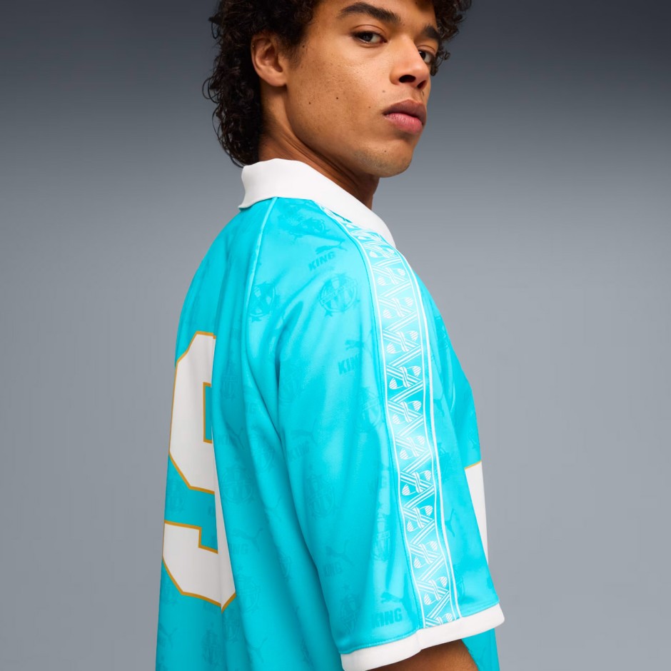 Men's Football Jersey Blue - PUMA Olympique de Marseille King Retro Jersey