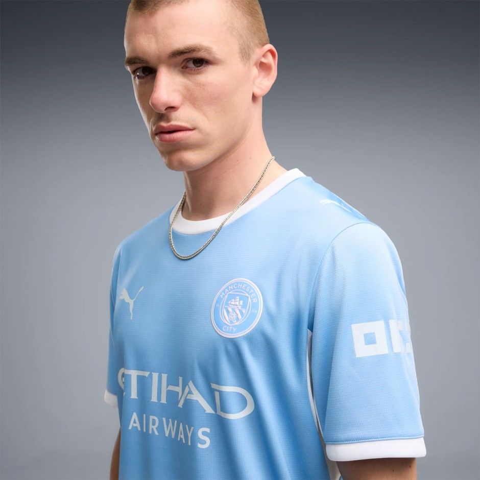 PUMA MCFC HOME JERSEY REPLICA 784326-01 Σιελ