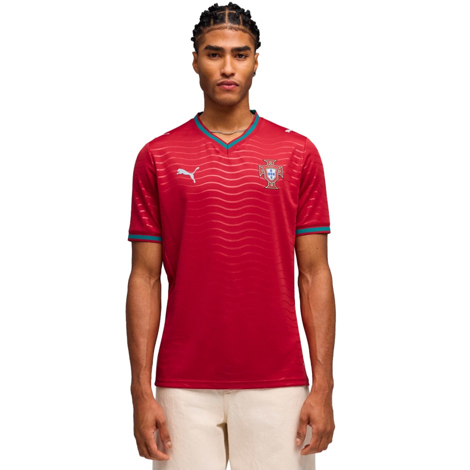 Ανδρική Εμφάνιση Ποδοσφαίρου Κόκκινη - PUMA Portugal 2026 Home Jersey