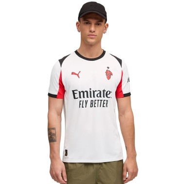 Ανδρική Εμφάνιση Ποδοσφαίρου Λευκή - PUMA AC Milan 25/26 Away Jersey