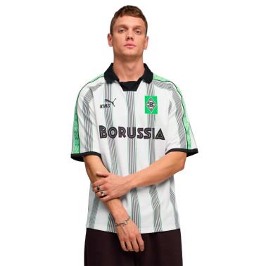 Ανδρική Εμφάνιση Ποδοσφαίρου Λευκή - PUMA Borussia Mönchengladbach KING Retro Jersey