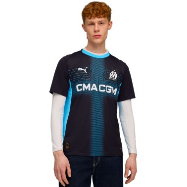 Ανδρική Εμφάνιση Ποδοσφαίρου Μπλε - PUMA Olympique de Marseille 25/26 Away Jersey
