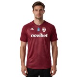 Ανδρική Εμφάνιση Ποδοσφαίρου Βυσσινί - AEL FC Erima Home Jersey Εικόνα 0